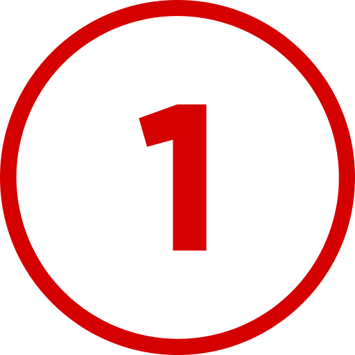 1 number icon