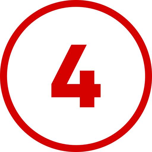 number 4 icon